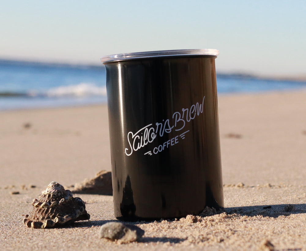Sailor's Brew Coffee Steel Canister
