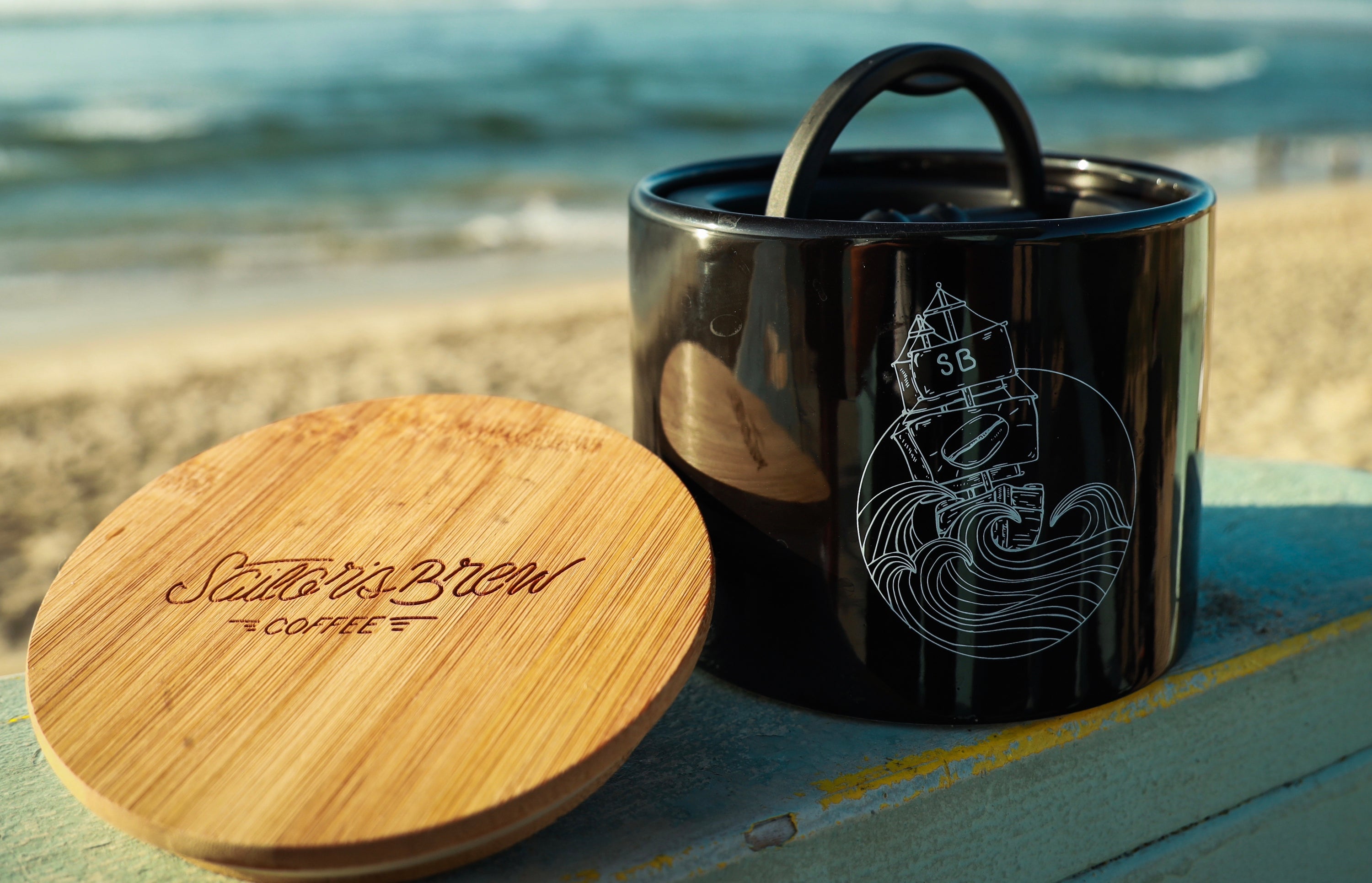 SBC Ceramic Coffee Canister